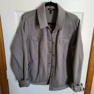 Torrid Size 2 Fleece Trucker Jacket